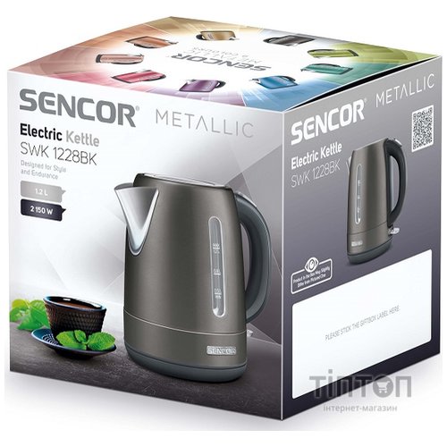 Електрочайник Sencor SWK 1228BK