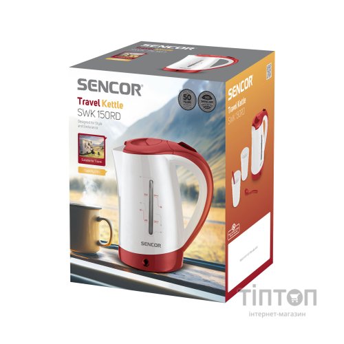 Електрочайник Sencor SWK 150 RD (SWK150RD)
