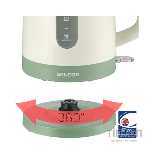Електрочайник Sencor SWK 1732GR