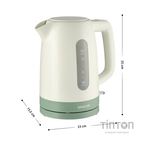 Електрочайник Sencor SWK 1732GR