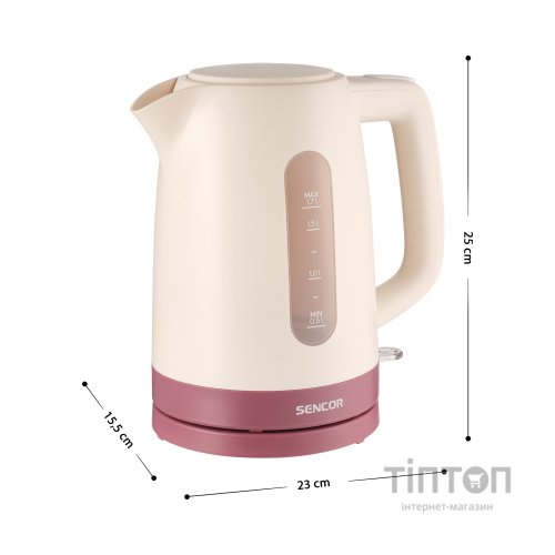 Електрочайник Sencor SWK 1733RS