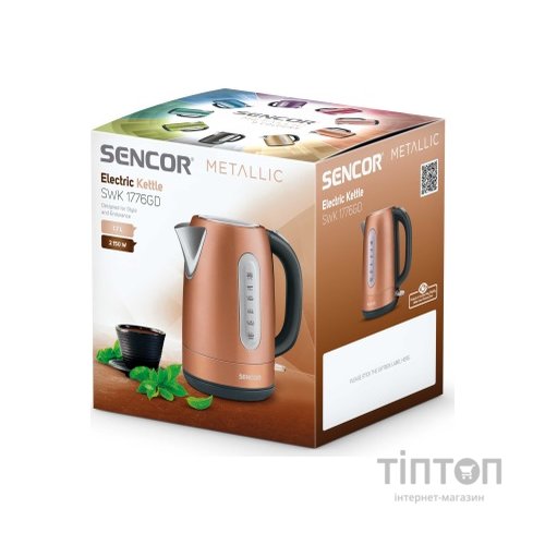 Електрочайник Sencor SWK 1776GD