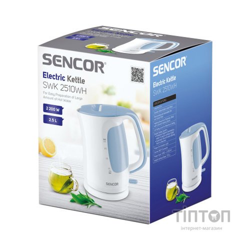 Електрочайник Sencor SWK 2510 WH (SWK2510WH)