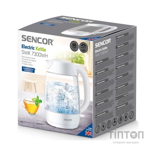 Електрочайник Sencor SWK 7300WH (SWK7300WH)