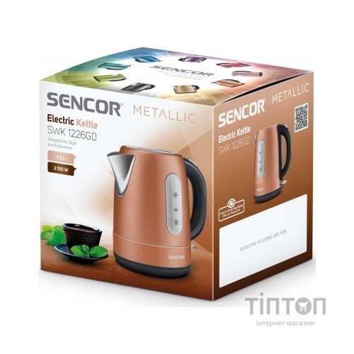 Електрочайник Sencor SWK1226GD