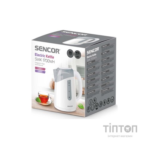 Електрочайник Sencor SWK1700WH