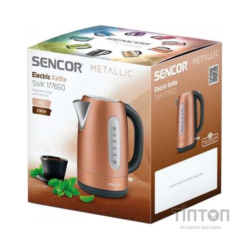 Електрочайник Sencor SWK1776GD