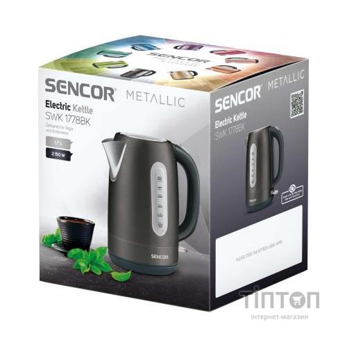 Електрочайник Sencor SWK1778BK