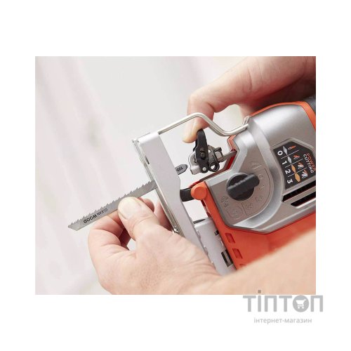 Електролобзик Black&Decker 50 Вт, 1000 - 3100 хід/хв, 2.2 кг, кейс (BES610K)