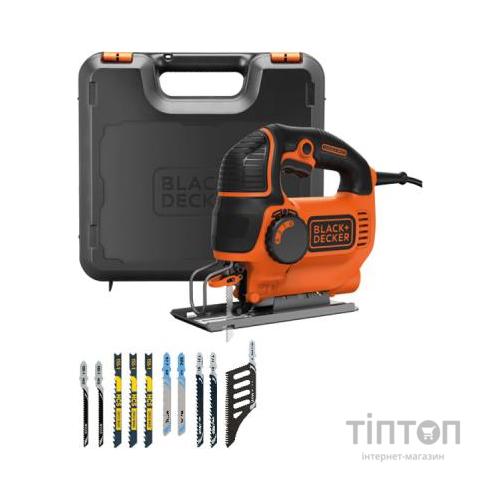 Електролобзик Black&Decker KS901PEK 620Вт. кейс