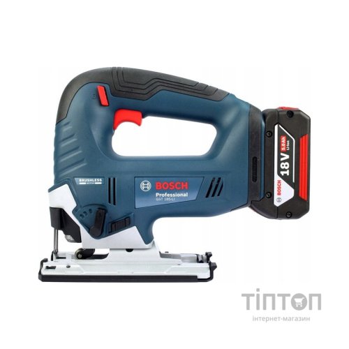 Електролобзик Bosch GST 185-LI, 18В, 4Аг, 0-3500 об/хв, хід 26мм, кейс (0.601.5B3.023)