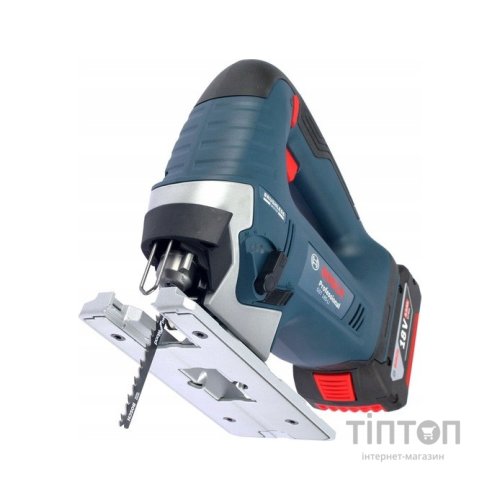 Електролобзик Bosch GST 185-LI, 18В, 4Аг, 0-3500 об/хв, хід 26мм, кейс (0.601.5B3.023)