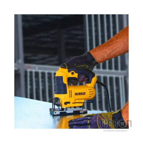 Електролобзик DeWALT 650 Вт, 500 - 3200 хід/хв, 2.4 кг (DWE349)