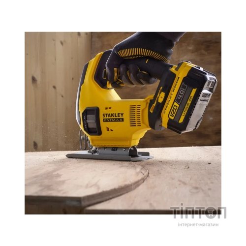 Електролобзик Stanley FatMax, Li-Ion 18V (V20), 2.500 хід/хв (без АКБ та ЗП) (SFMCS600B)