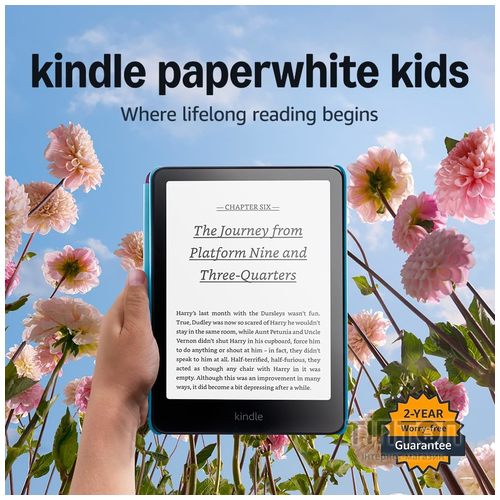 Електронна книга Amazon Kindle Paperwhite Kids (12th Gen) 16GB Black with Cyber City Cover_JP