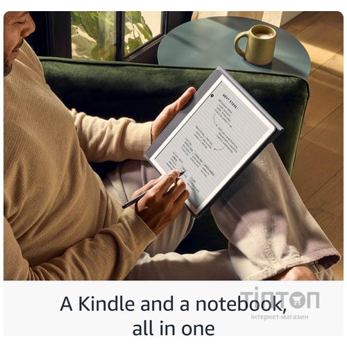 Електронна книга Amazon Kindle Scribe (1st Gen) (2024) 16GB Tungsten_JP