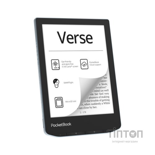 Електронна книга Pocketbook 629 Verse Bright Blue (PB629-2-CIS)