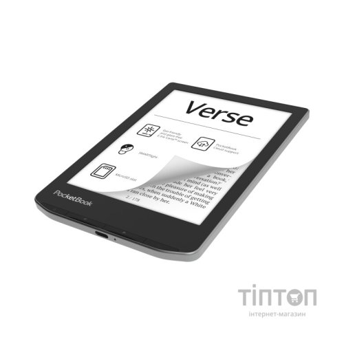 Електронна книга Pocketbook 629 Verse Mist Grey (PB629-M-CIS)