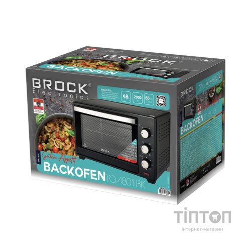 Електропіч Brock TO 4801 BK
