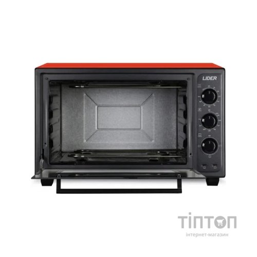 Електропіч LIDER 3623 ECO BLACK-RED