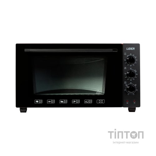 Електропіч LIDER 4223 LUX Black-Red