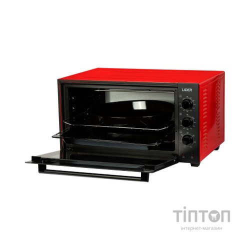 Електропіч LIDER 4223 LUX Black-Red