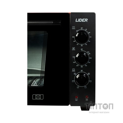 Електропіч LIDER 4223 LUX Black-Red