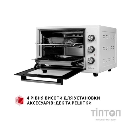 Електропіч Perfelli MIRAGE 37 WHITE