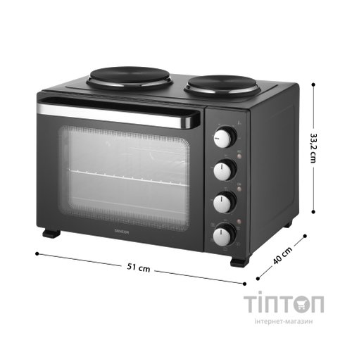 Електропіч Sencor SEO3500BK