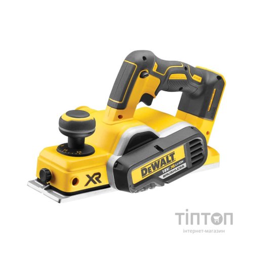 Електрорубанок DeWALT 18 В XR Li-lon, 82 мм, TSTAK (без АКБ та ЗП) (DCP580NT)