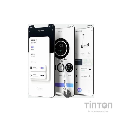 Електросамокат OKAI ES10-NEON Lite White (ES10-W)