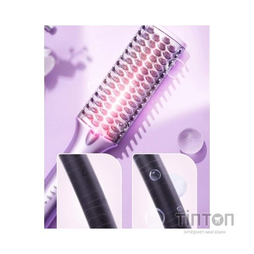 Електрощітка для волосся Xiaomi ShowSee Hair Straightener E1-P Pink