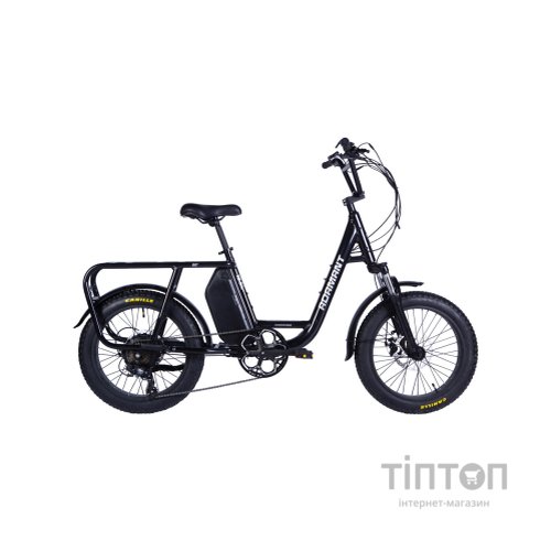 Електровелосипед Dorozhnik 20" ADAMANT DD FR рама-18,5" 8B 17.5А*г 500Вт 2026 чорний (ELB-D-20-077)
