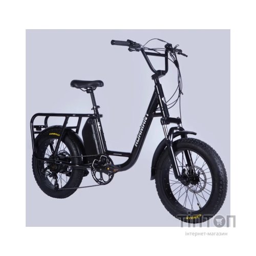 Електровелосипед Dorozhnik 20" ADAMANT DD FR рама-18,5" 8B 17.5А*г 500Вт 2026 чорний (ELB-D-20-077)