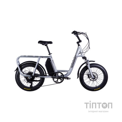 Електровелосипед Dorozhnik 20" ADAMANT DD FR рама-18,5" 8B 17.5А*г 500Вт 2026 срiблястий (ELB-D-20-076)