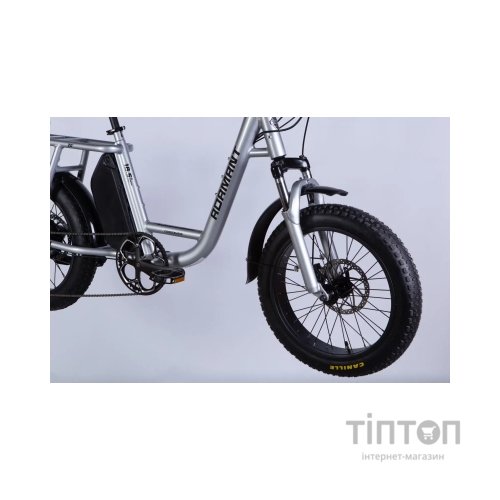 Електровелосипед Dorozhnik 20" ADAMANT DD FR рама-18,5" 8B 17.5А*г 500Вт 2026 срiблястий (ELB-D-20-076)