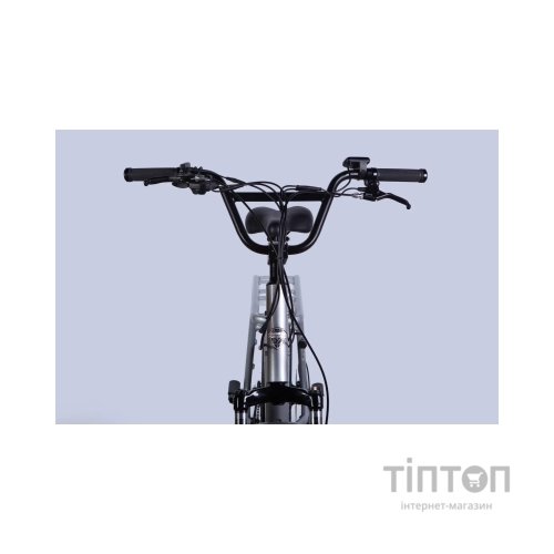 Електровелосипед Dorozhnik 20" ADAMANT DD FR рама-18,5" 8B 17.5А*г 500Вт 2026 срiблястий (ELB-D-20-076)