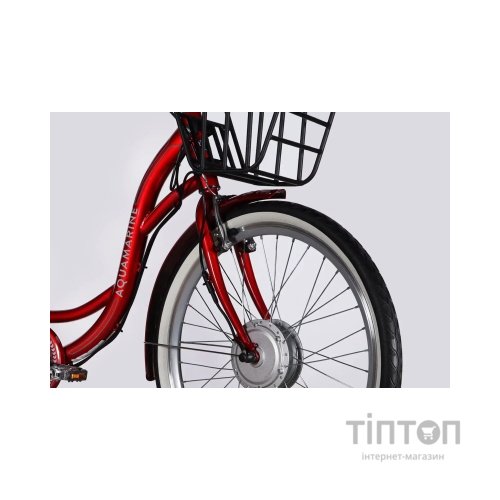 Електровелосипед Dorozhnik 26" eAQUAMARINE BH рама-17" 36B 13А*г 500Вт 2026 бордовий (ELB-D-26-315)