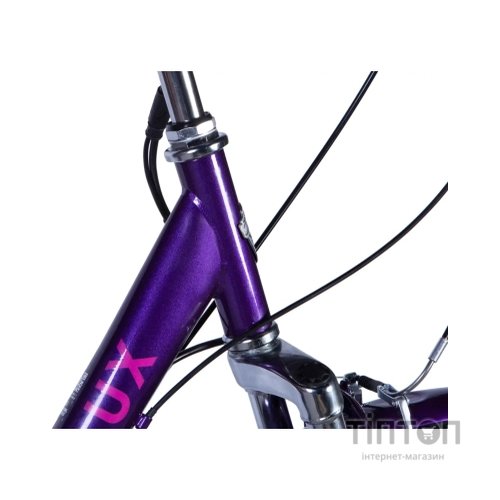 Електровелосипед Dorozhnik 26" eLUX Vbr FR рама-17" 36B 13А*г 500Вт 2026 сливовий (ELB-D-26-298)