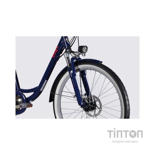 Електровелосипед Dorozhnik 26" eRUBY DD FR рама-17" 48B 15А*г 500Вт 2026 темно-синій (ELB-D-26-302)