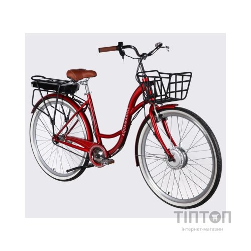 Електровелосипед Dorozhnik 28" eAQUAMARINE BH рама-19" 36B 13А*г 500Вт 2026 бордовий (ELB-D-28-134)