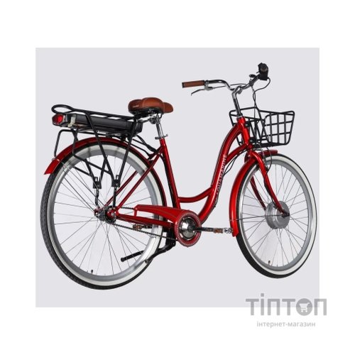 Електровелосипед Dorozhnik 28" eAQUAMARINE BH рама-19" 36B 13А*г 500Вт 2026 бордовий (ELB-D-28-134)