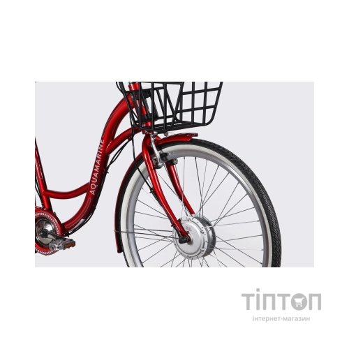 Електровелосипед Dorozhnik 28" eAQUAMARINE BH рама-19" 36B 13А*г 500Вт 2026 бордовий (ELB-D-28-134)