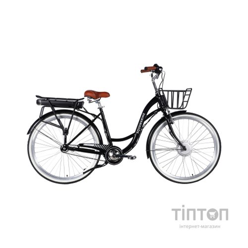 Електровелосипед Dorozhnik 28" eAQUAMARINE BH рама-19" 36B 13А*г 500Вт 2026 чорний (ELB-D-28-109)