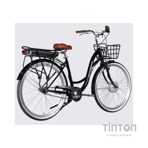 Електровелосипед Dorozhnik 28" eAQUAMARINE BH рама-19" 36B 13А*г 500Вт 2026 чорний (ELB-D-28-109)