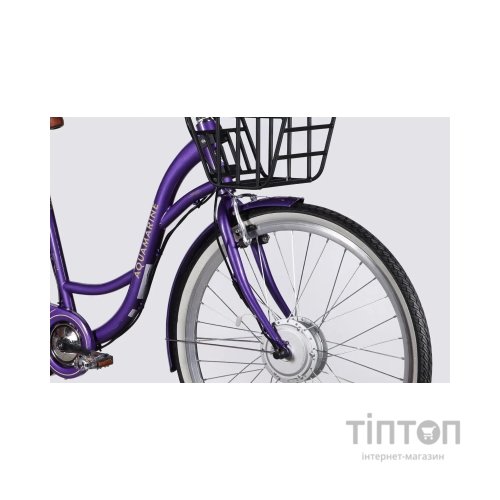 Електровелосипед Dorozhnik 28" eAQUAMARINE BH рама-19" 36B 13А*г 500Вт 2026 фіолетовий (ELB-D-28-108)