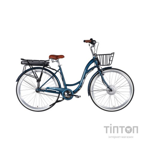 Електровелосипед Dorozhnik 28" eAQUAMARINE BH рама-19" 36B 13А*г 500Вт 2026 темно-синій (ELB-D-28-107)