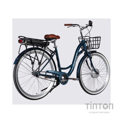 Електровелосипед Dorozhnik 28" eAQUAMARINE BH рама-19" 36B 13А*г 500Вт 2026 темно-синій (ELB-D-28-107)