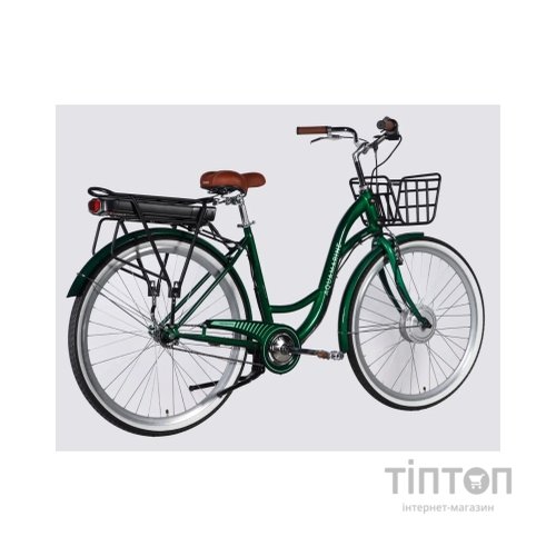 Електровелосипед Dorozhnik 28" eAQUAMARINE BH рама-19" 36B 13А*г 500Вт 2026 зелений (ELB-D-28-136)