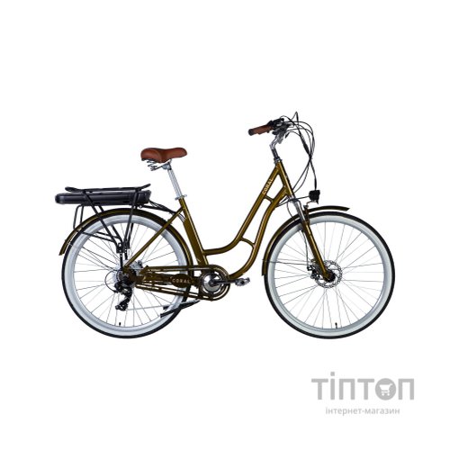 Електровелосипед Dorozhnik 28" eCORAL DD FR рама-19" 48B 17.5А*г 500Вт 2026 бронзовий (ELB-D-28-119)